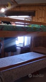 Letto a castello in legno