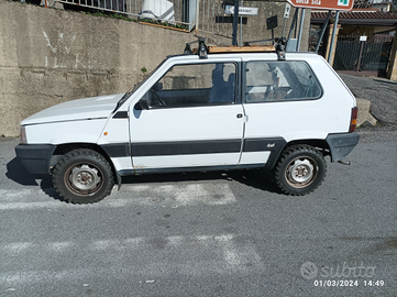 Panda 4 x4 del 1987 iscritta a.s.i. con carrello