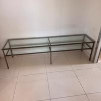 Mobile vetro e ferro moderno - 200cm -