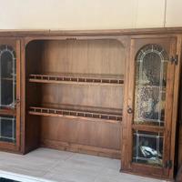 Cristaiera in castagno fatta a mano