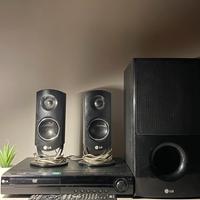 Home Theatre LG 2.1 DVD e Subwoofer (DVD + Casse)