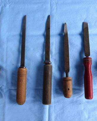 Set 6 Utensili Tornitura Legno