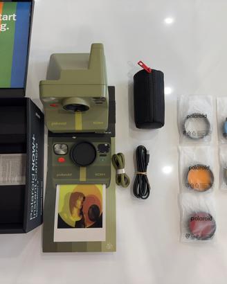 Polaroid Now+ Gen 2 Forest Green + Set Filtri