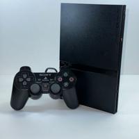 Ps2 Slim Playstation 2 Console + Cavi e Controller