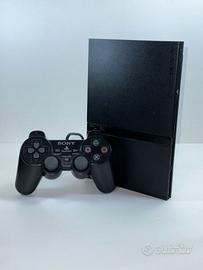 Ps2 Slim Playstation 2 Console + Cavi e Controller