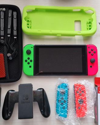 NINTENDO SWITCH CON ACCESSORI 