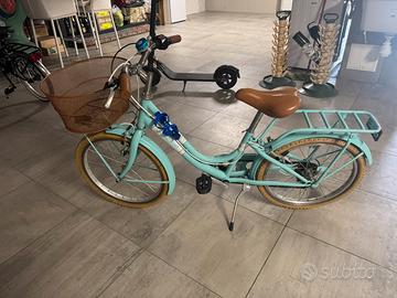 Bicicletta alpina azzurra bambino