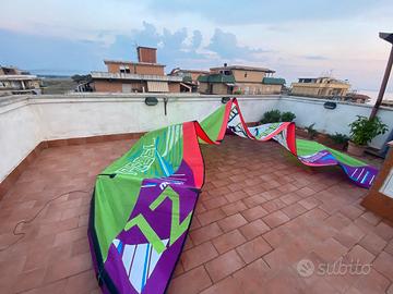 Vela kitesurf + Barra kitesurf 