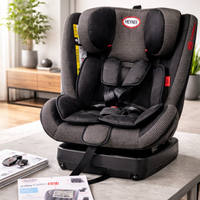 Seggiolino Auto 360 Isofix 0-36 kg Girevole Heyner