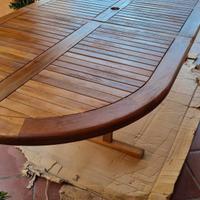 Tavolo Acacia 200cm allungabile a 3 metri NUOVI 