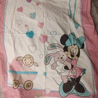 Parure copripiumino e lenzuolo con angoli colore r