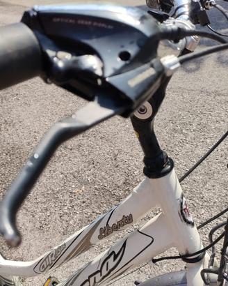 Bicicletta. Donna frera