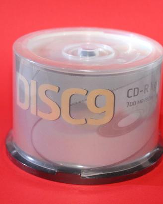 CD-R Light Scribe 52x / 700 MB / 80 minuti 50 CD