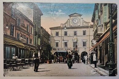cartolina Salsomaggiore piazza Vitorio Emanuele  b
