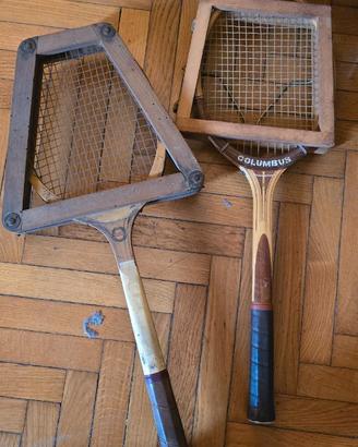 racchette tennis vintage modernariato