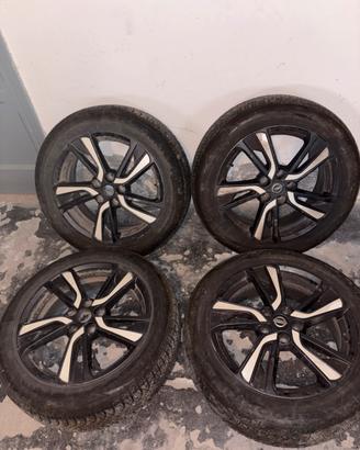 Cerchi Nissan ORIGINALI 18” + Gomme 4 stagioni