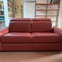 Coppia di divani Chateau d’Ax in pelle