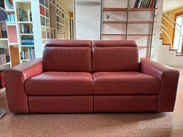 Coppia di divani Chateau d’Ax in pelle