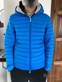 Piumino primaverile save the duck taglia M Azzurro