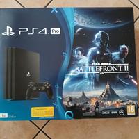 Console PS4 Pro 1TB-con Joystick e 2 videogiochi