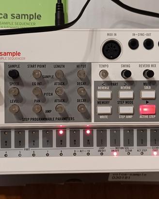 korg volca sample più modifica midi
