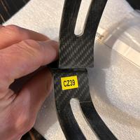 Fascetta in carbonio per scarico akrapovic