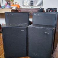 Casse passive con amplificatore