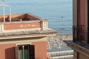 Attico al centro fronte mare