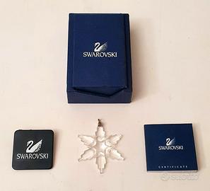 Ciondolo swaroski fiocco di neve