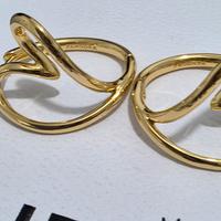 Orecchini Pandora linea sinuosa a cuore 