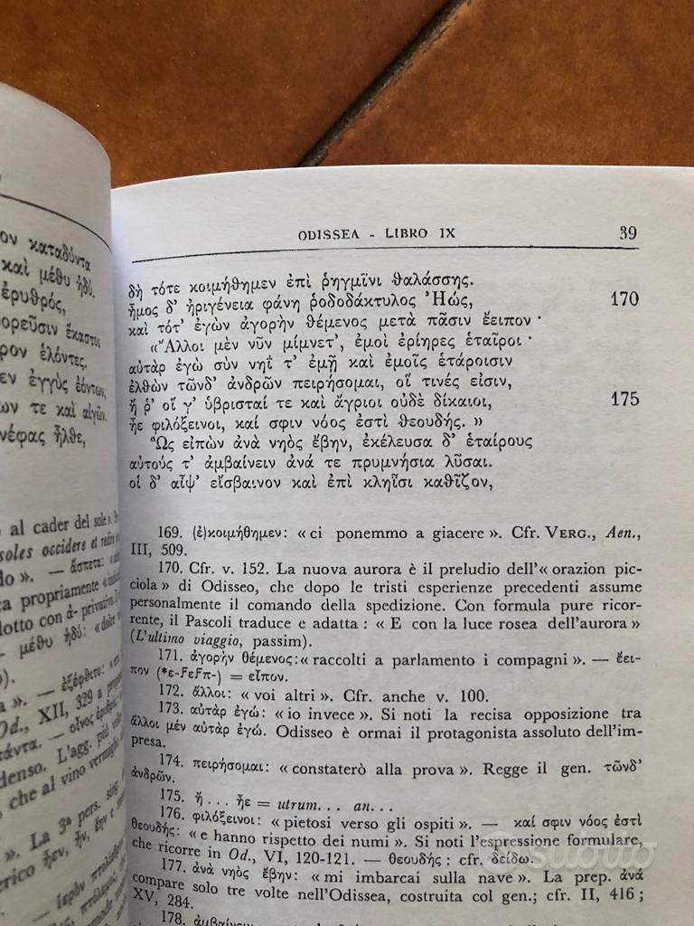 Odissea - Omero. Libro III. Dante Alighieri - Libri e Riviste In