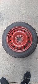 Ruota di scorta per Fiat 600