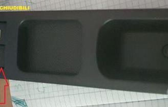 Pulsantiera alzavetro specifica peugeot 207 cabrio