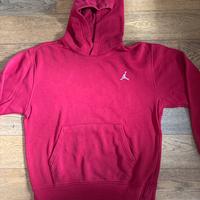 felpa jordan rossa uomo