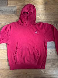 felpa jordan rossa uomo