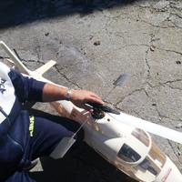 elicottero motore a scoppio 