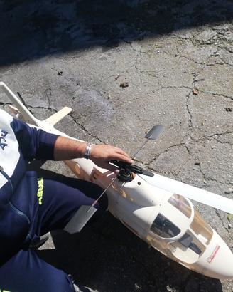 elicottero motore a scoppio 