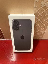 *NUOVO SIGILLATO* iPhone 16 128gb Nero