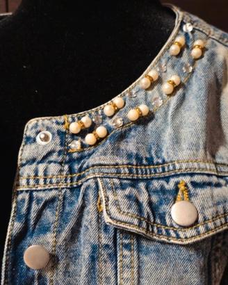 giacca jeans donna 
