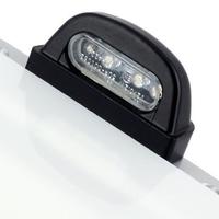 ILLUMINAZIONE LUCE TARGA MOTO 4 LED ECP1N NERO