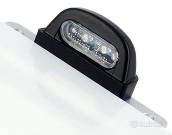 ILLUMINAZIONE LUCE TARGA MOTO 4 LED ECP1N NERO