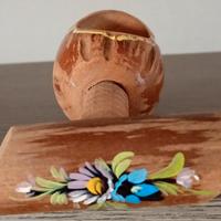 Schiaccia noci in legno vintage artigianale 
