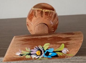 Schiaccia noci in legno vintage artigianale 