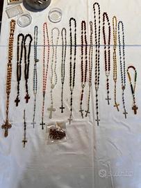 Lotto Esclusivo di 16 Rosari e Coroncine Devozion