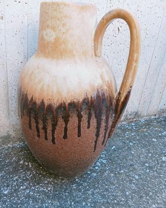 Brocca in ceramica fat lava West Germany h 38 cm