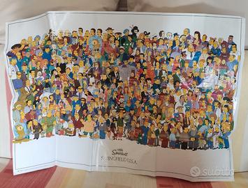 The Simpsons USA 2001 Poster Autentico 90 x 60