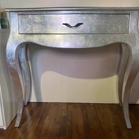 Consolle foglia argento