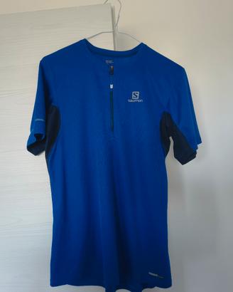 maglia Salomon taglia s, blu