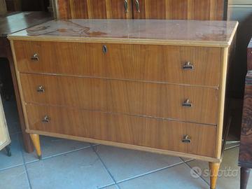 COMO’ ANNI 50 VECCHIO VINTAGE 3 CASSETTI