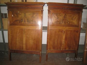 Letto matrimoniale d'epoca